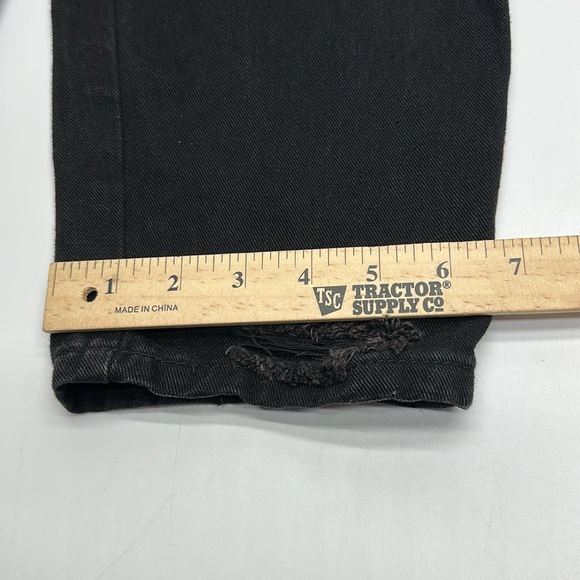 Elite Black Distressed denim Women’s Jeans size XL elastic waist‎ band (E15) - Picture 5 of 11